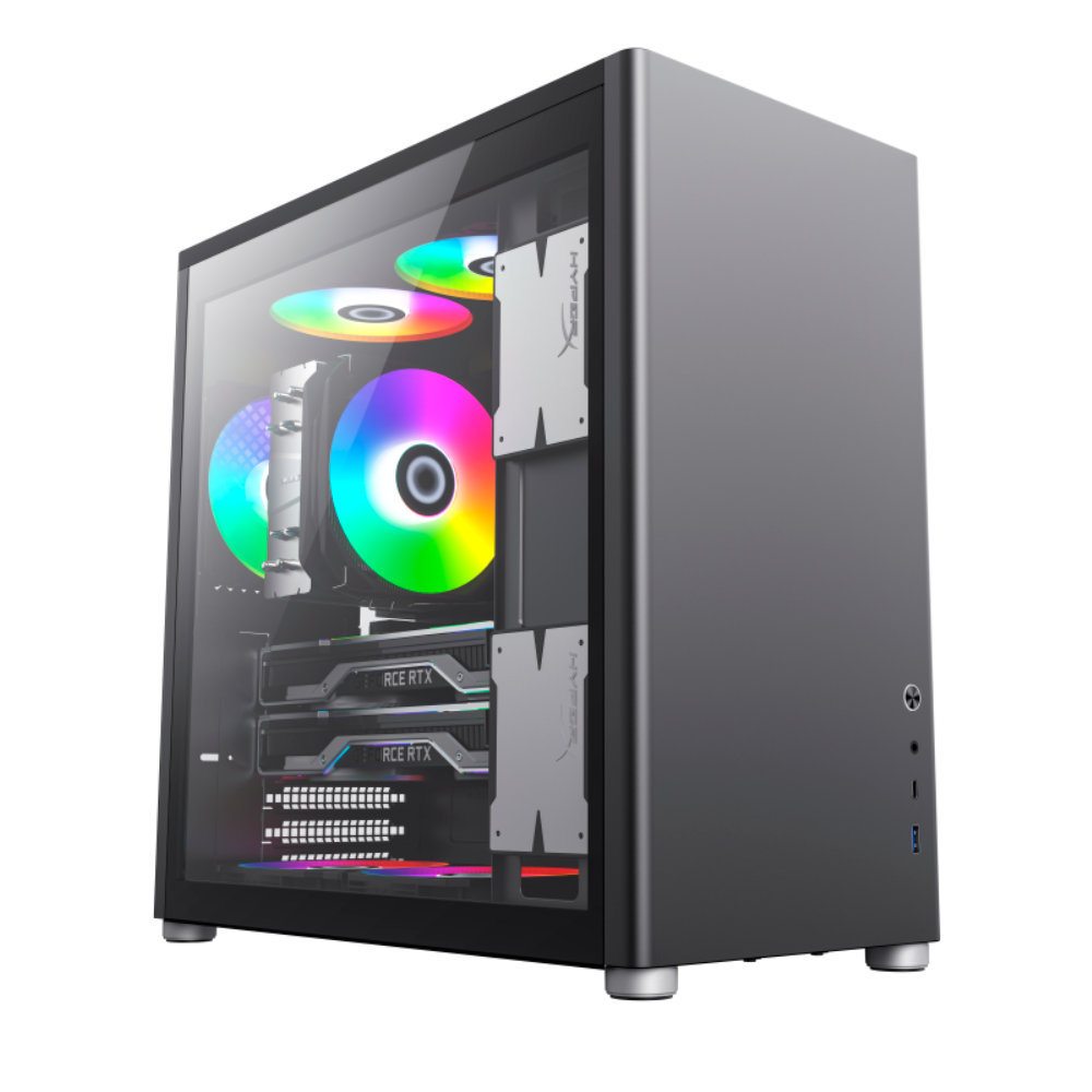 Gabinete Gamemax Spark Pro Black ATX-0