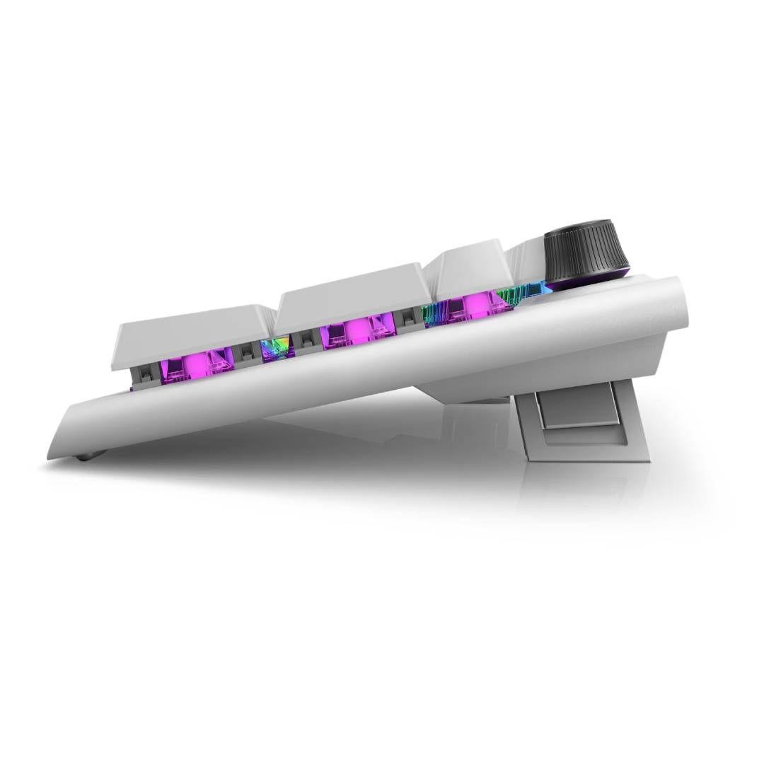 Teclado Alienware Gaming Tri modo Wireless AW920K Blanco-4