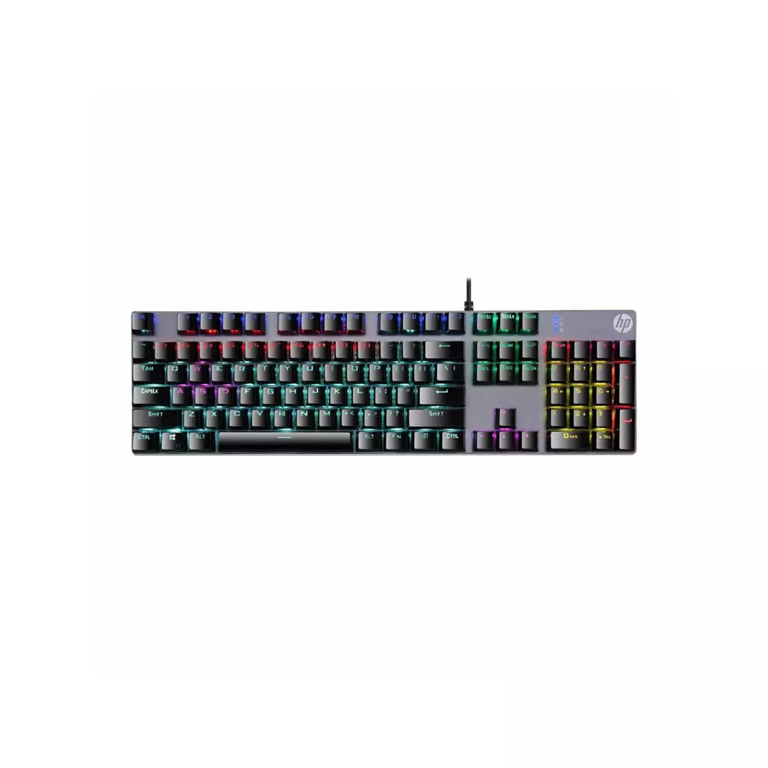 Combo Gamer Profesional HP GM3000 Negro USB 2.0-1