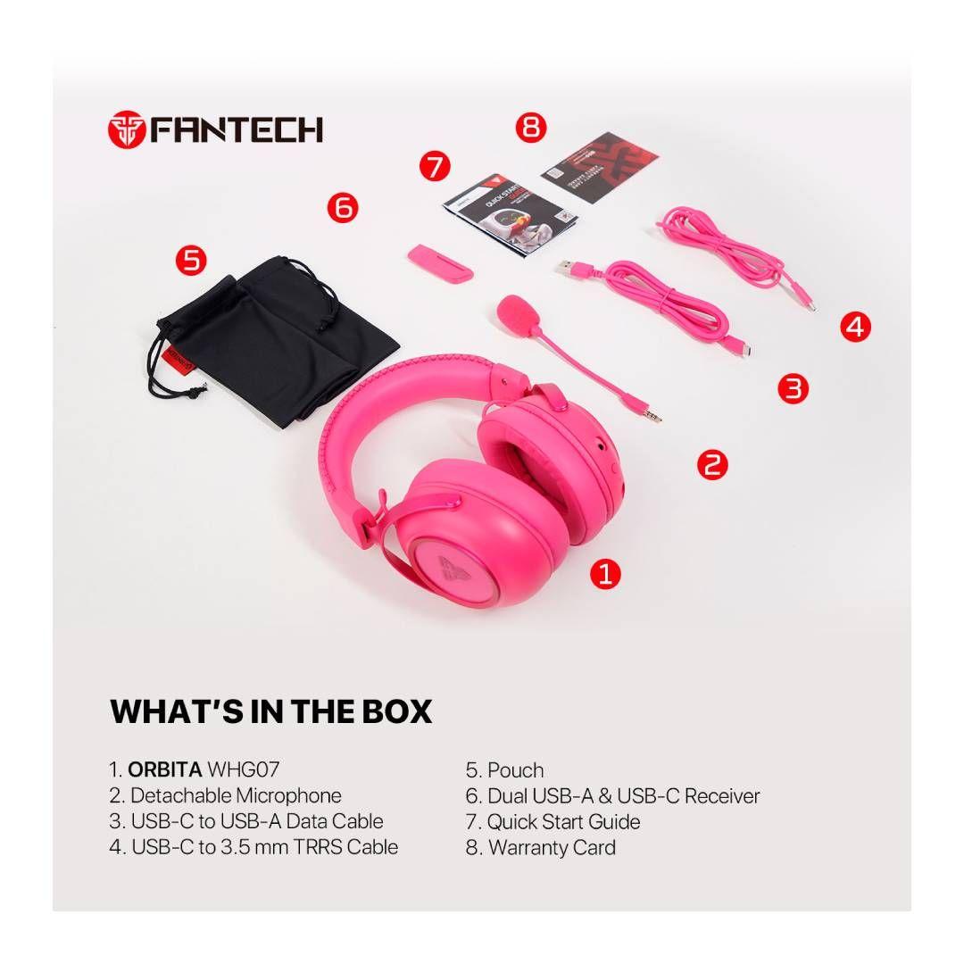 Audífonos Inalámbricos Fantech WHG07 ORBITA Black-5