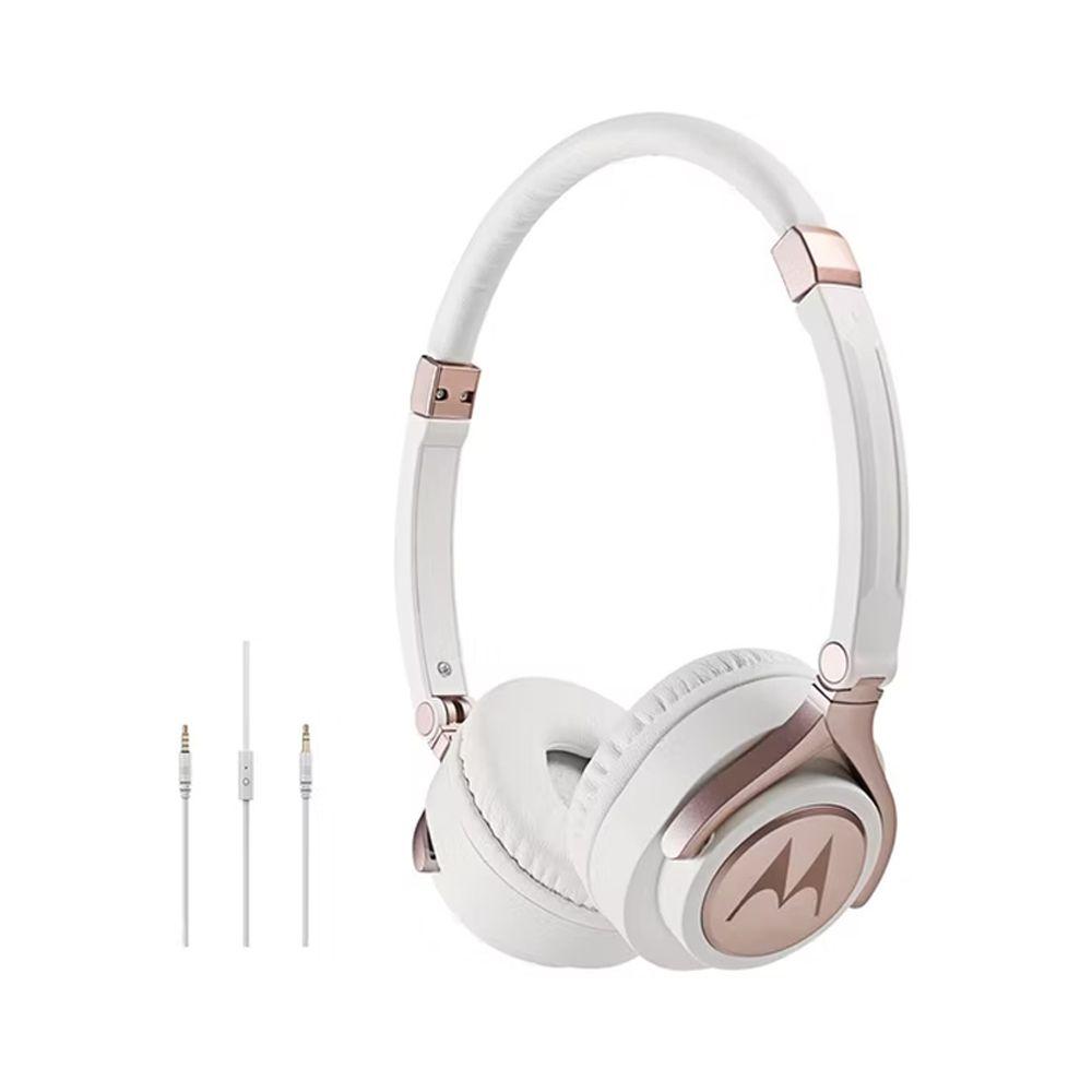 Audifono Motorola Pulse 2 con cable Manos libre Blanco-0