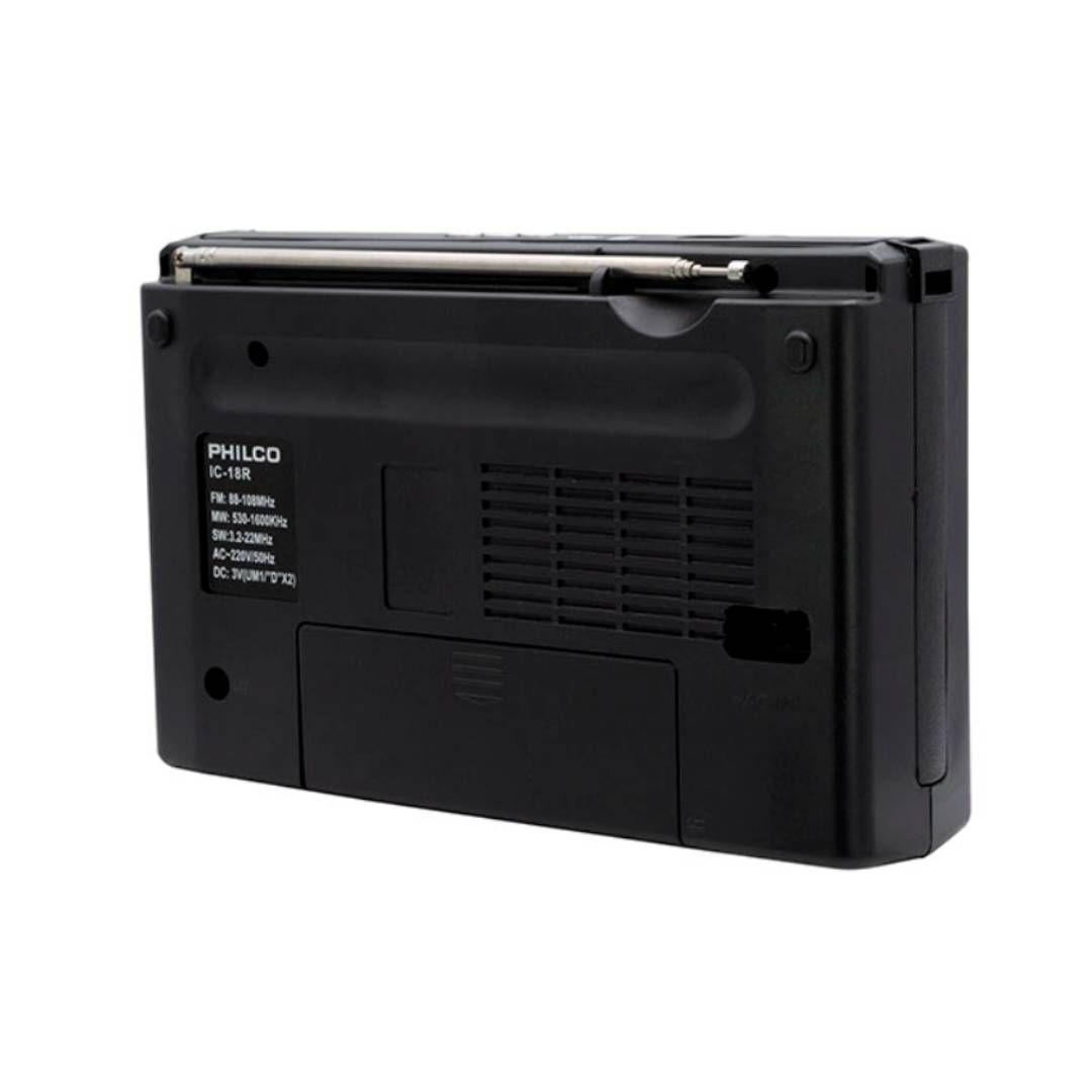 Radio PHILCO IC 18-R Multibanda Recargable AM FM SW-2
