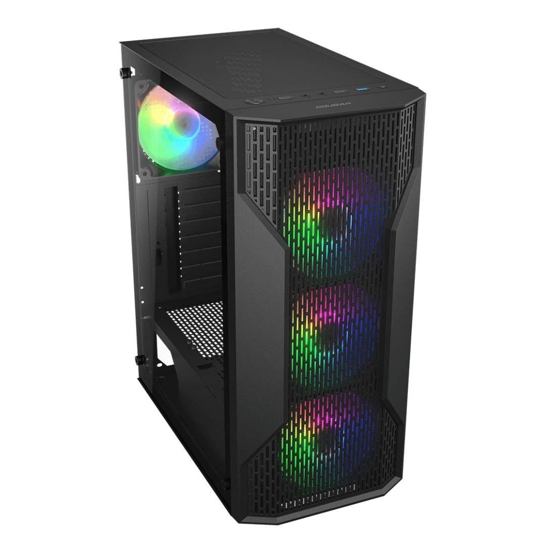 Gabinete Cougar MX110 RGB (3 front, 1 back fans)-1