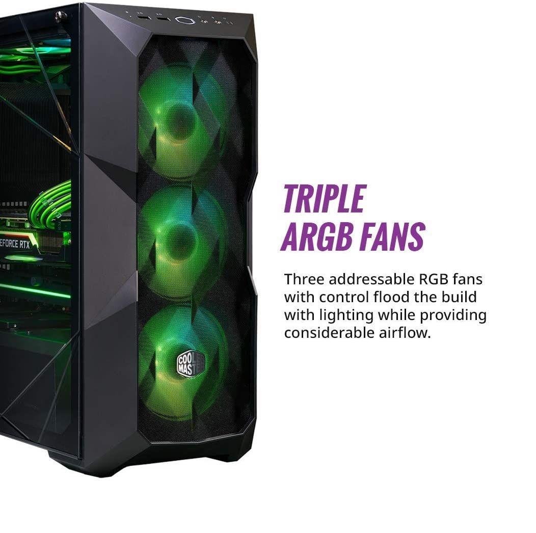 Gabinete Cooler Master MasterBox TD500 MESH 3 Fans ARGB-1