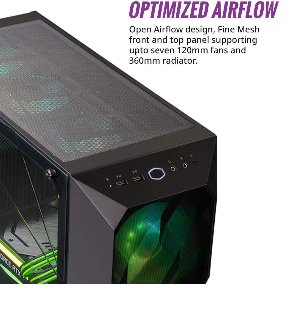 Gabinete Cooler Master MasterBox TD500 MESH 3 Fans ARGB-7