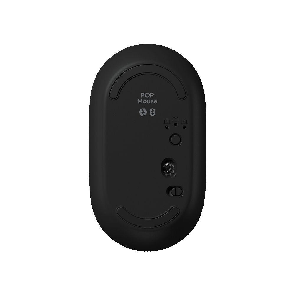 Mouse Logitech Pop Mouse c Emoji Amarillo inalambrico-4