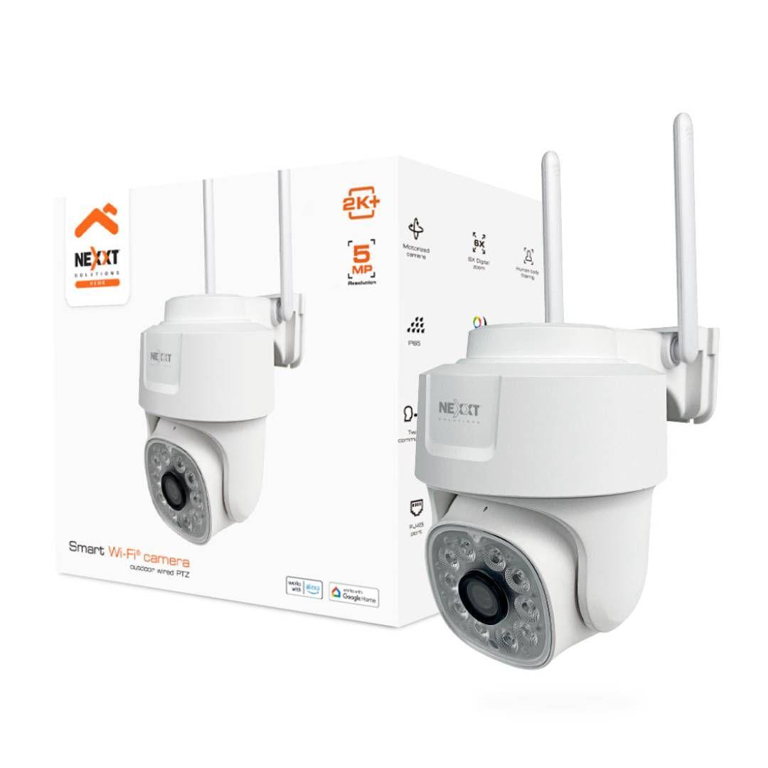 Cámara Inteligente Exterior Nexxt NHC-OP10 Wi-Fi PTZ-0