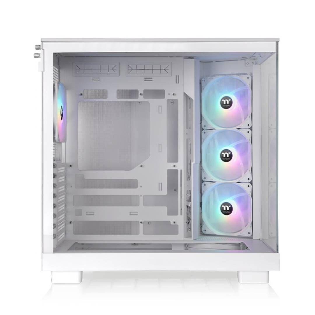 Gabinete Thermaltake View 380 XL TG ARGB Mid Tower ATX Snow-2