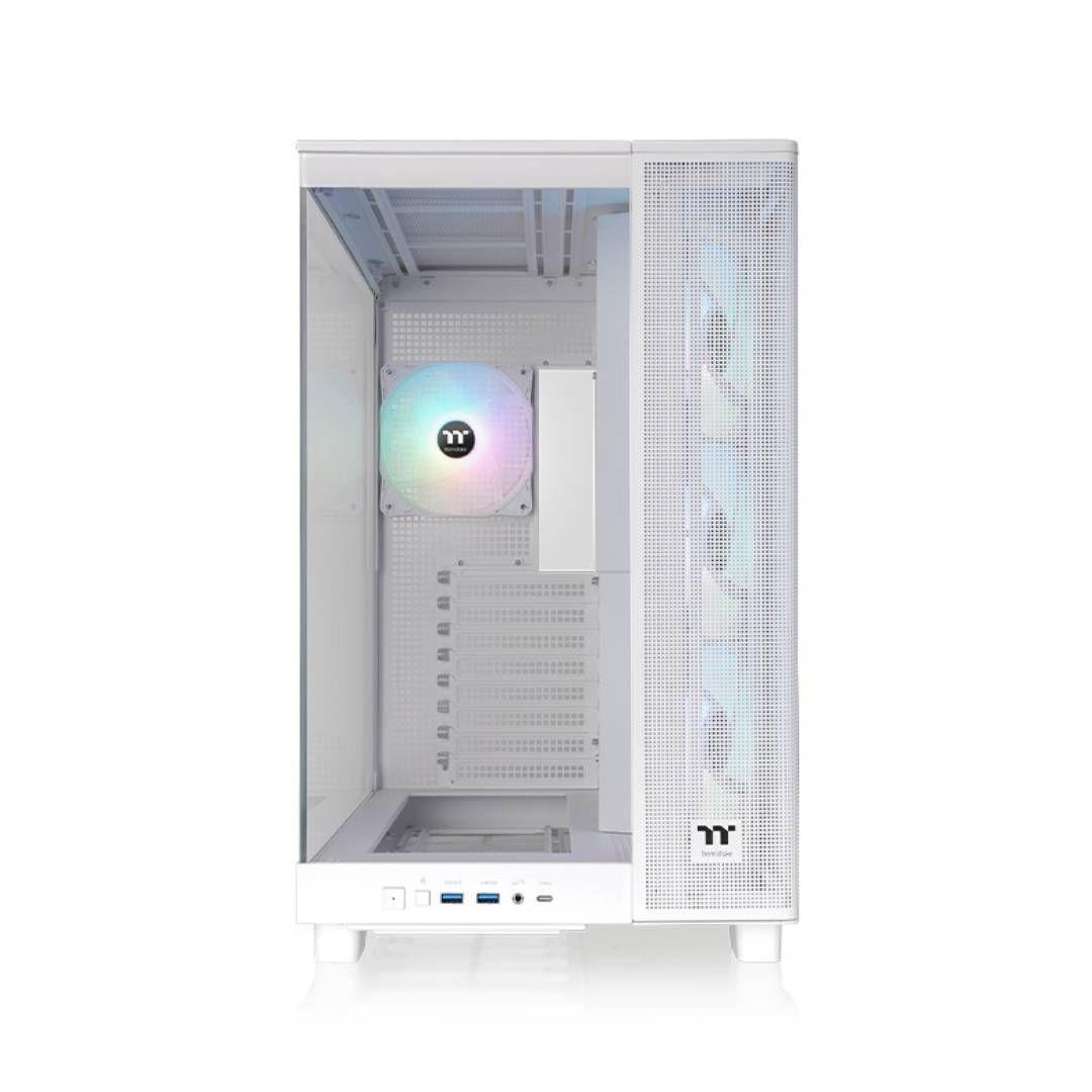 Gabinete Thermaltake View 380 XL TG ARGB Mid Tower ATX Snow-4