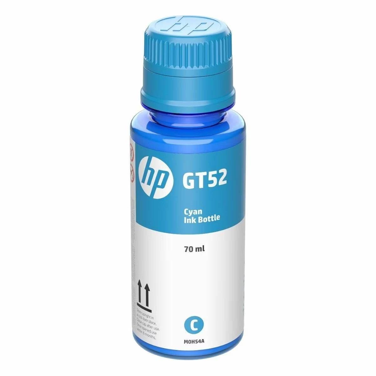 Tinta HP GT52 Cyan/Azul Original Ink Botella-1