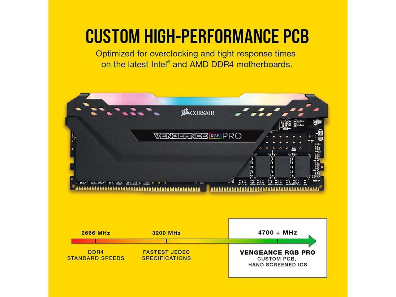 Memoria Ram Corsair Vengeance RGB PRO PACK 16GB 2x8 3200mhz