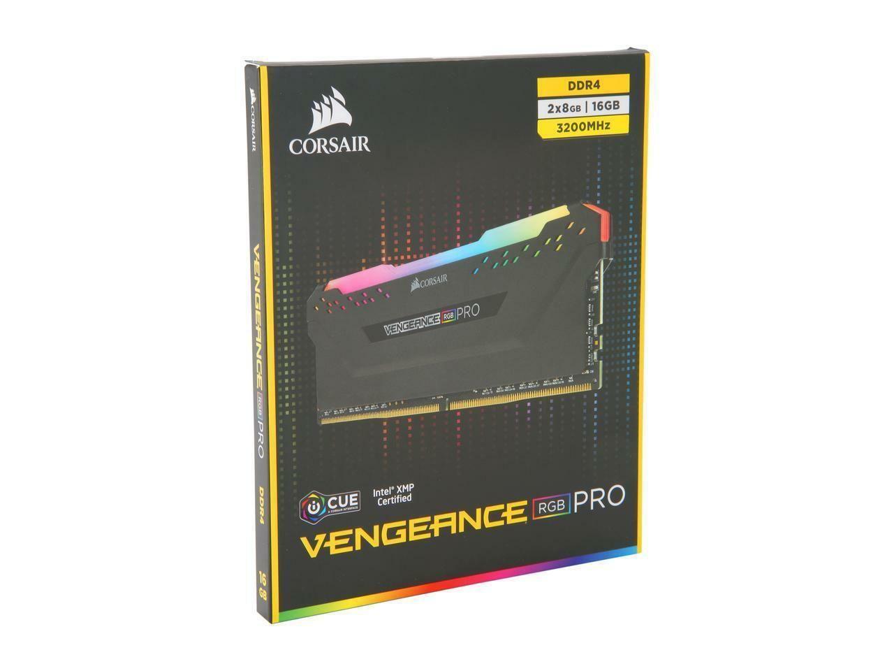 Memoria Ram Corsair Vengeance RGB PRO PACK 16GB 2x8 3200mhz