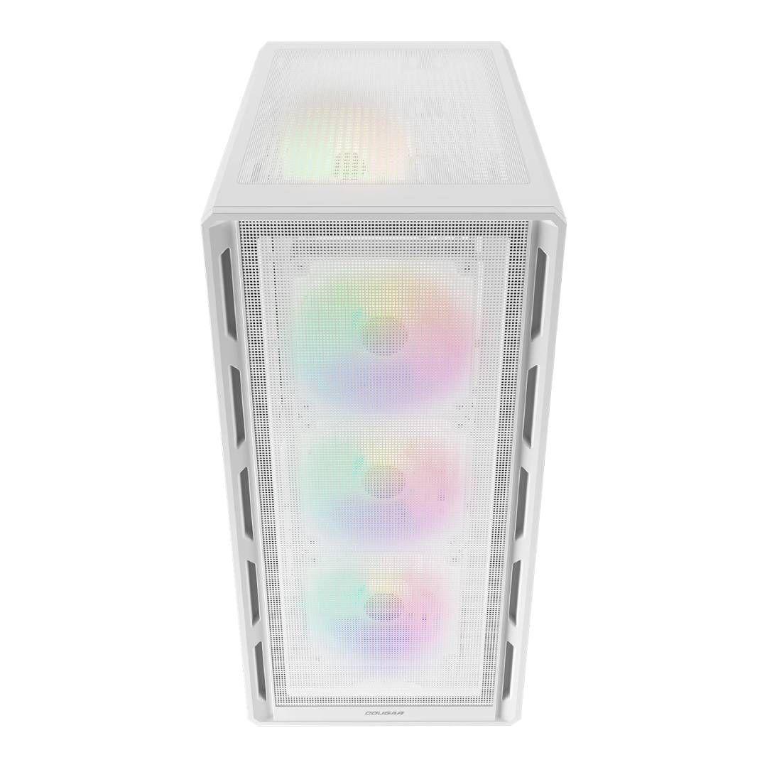 Gabinete Cougar Airface Pure RGB White (3 front, 1 back fan)-2