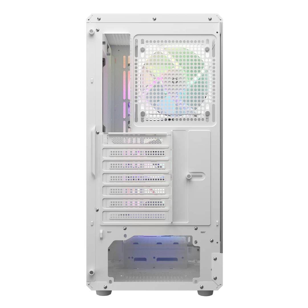 Gabinete Cougar Airface Pure RGB White (3 front, 1 back fan)-4
