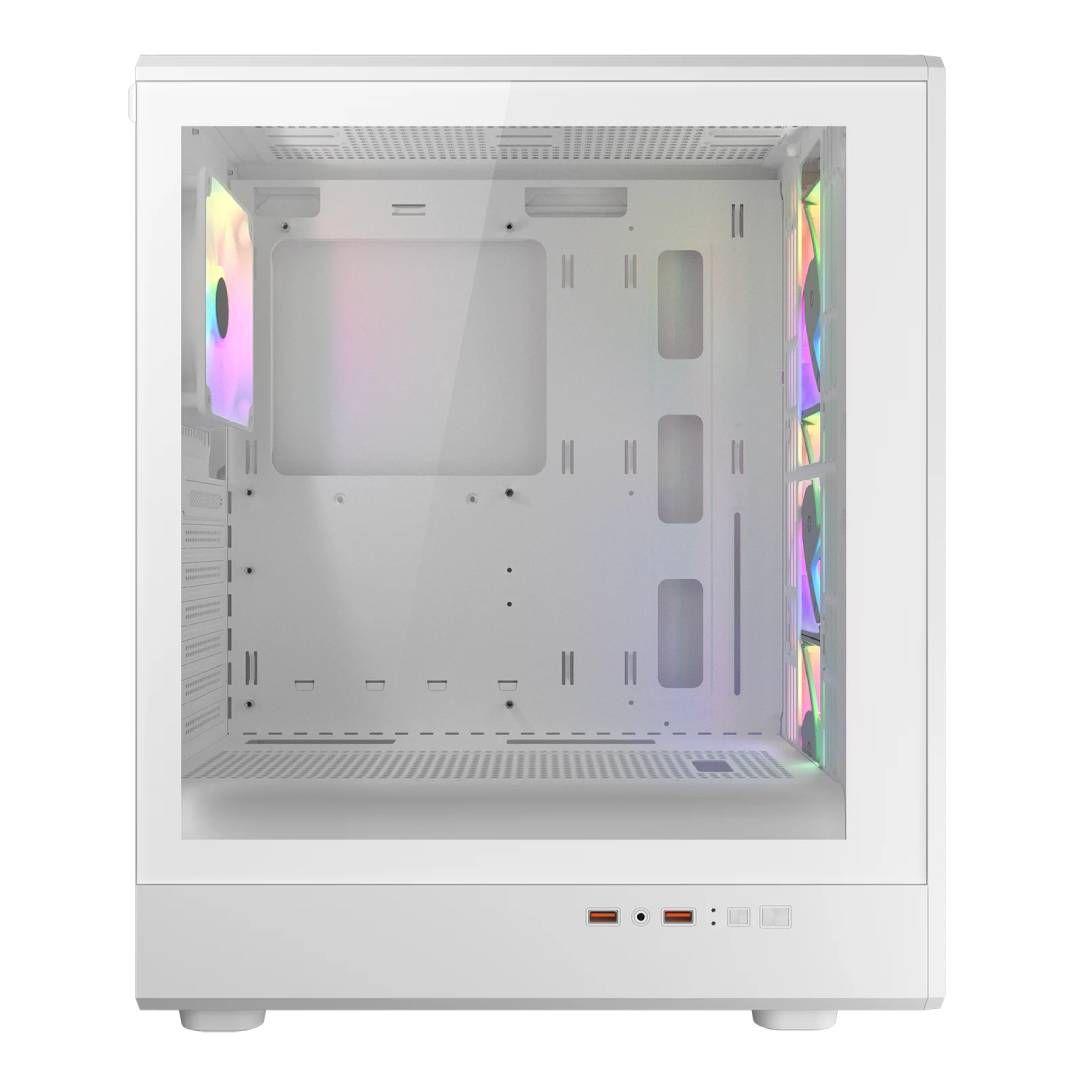 Gabinete Cougar Airface Pure RGB White (3 front, 1 back fan)-5