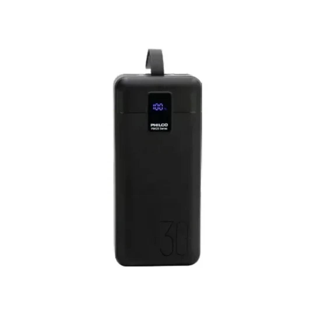 PowerBank Philco 30,000mAh PD 22,5W Negro-0