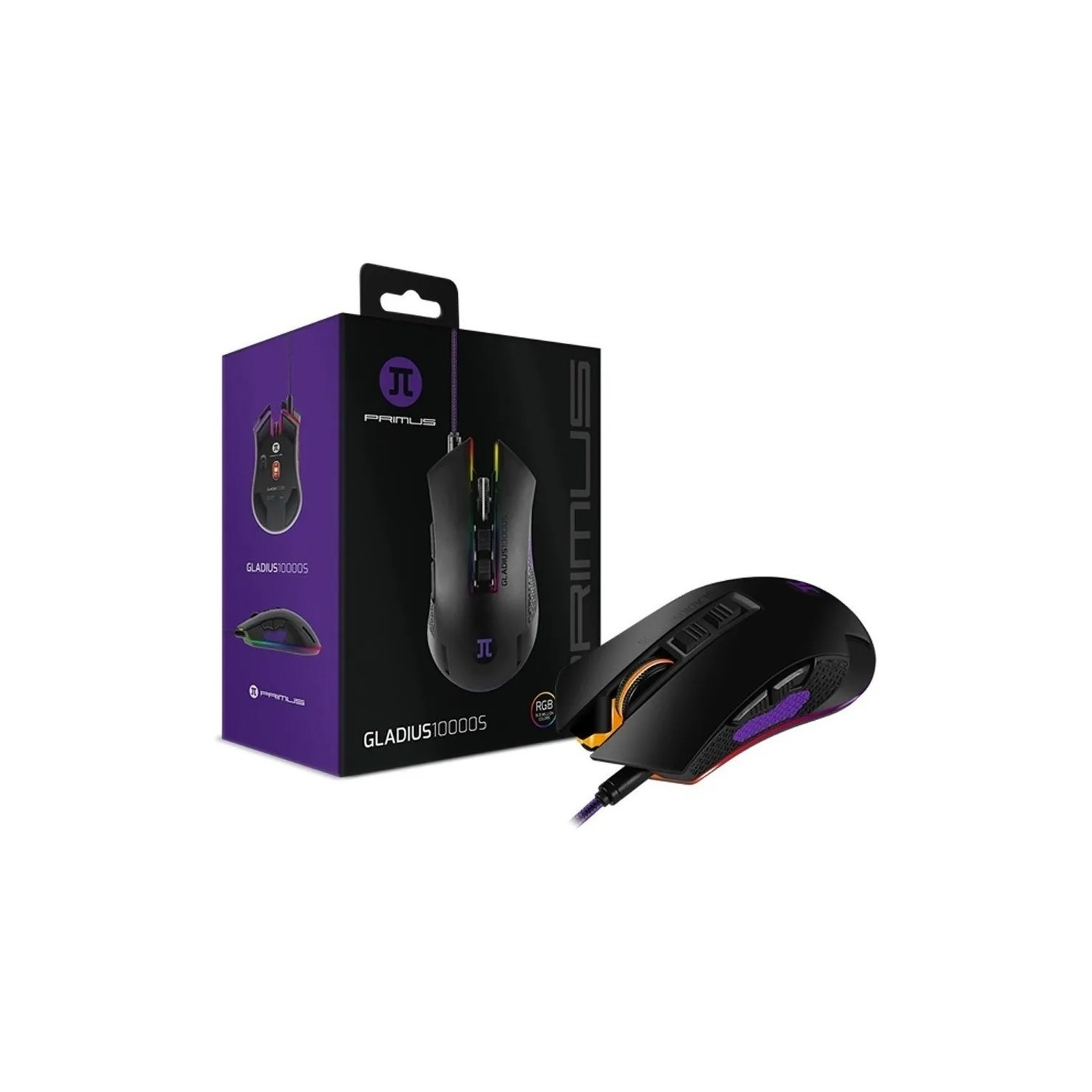Mouse Gamer Primus Gladius 10000S RGB 10000 DPI-3
