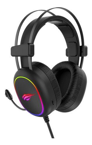 Audifono Gamer Rgb Gamenote Havit 50mm 3.5mm Correa Cuero-2