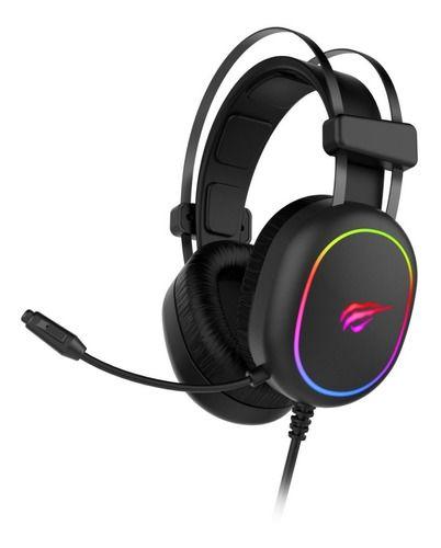 Audifono Gamer Rgb Gamenote Havit 50mm 3.5mm Correa Cuero-3