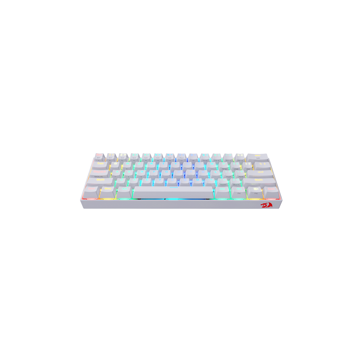 TECLADO GAMER REDRAGON DRACONIC K530W BLANCO RGB SW BROWN-1