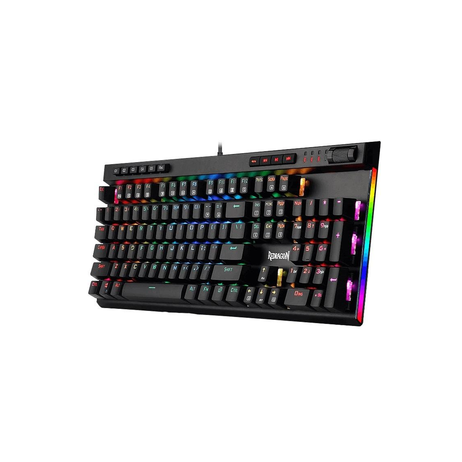 Teclado Gamer Redragon Vata Pro K580 Mecanico RGB Black Esp-0