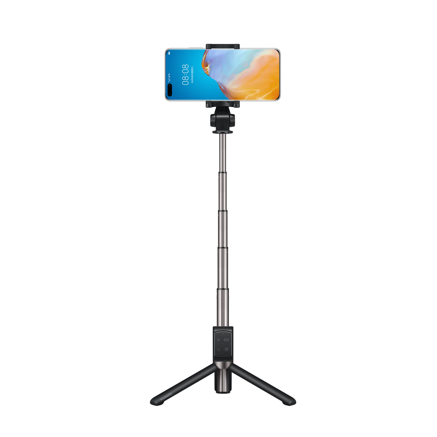 Trípode Huawei con Selfie Stick Pro Negro Largo 64cm-1