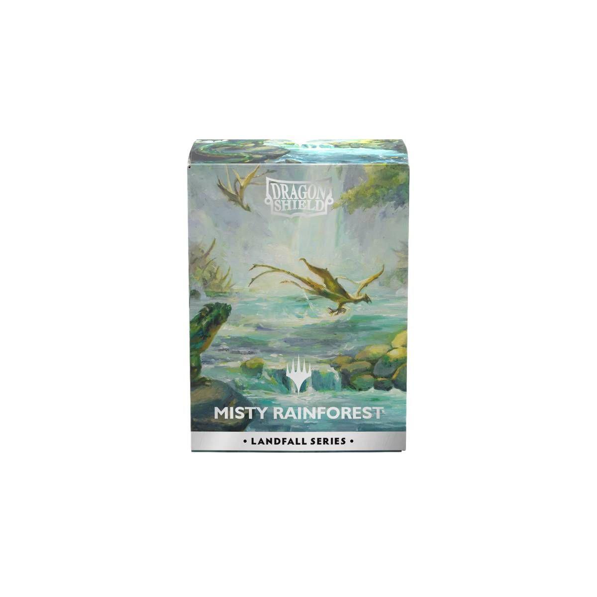 Protector Dragon Shield Landfall Series Misty Rainforest Art-2