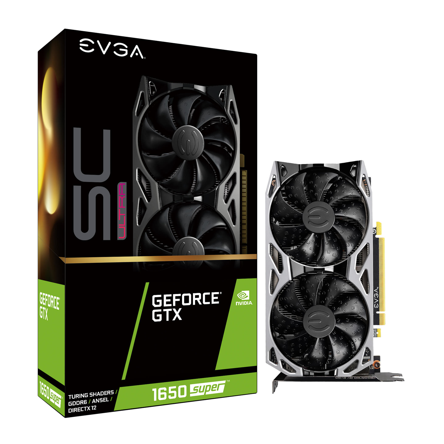 Tarjeta De Video Evga Gtx 1650 Super Sc Ultra 4gb Gddr6-0