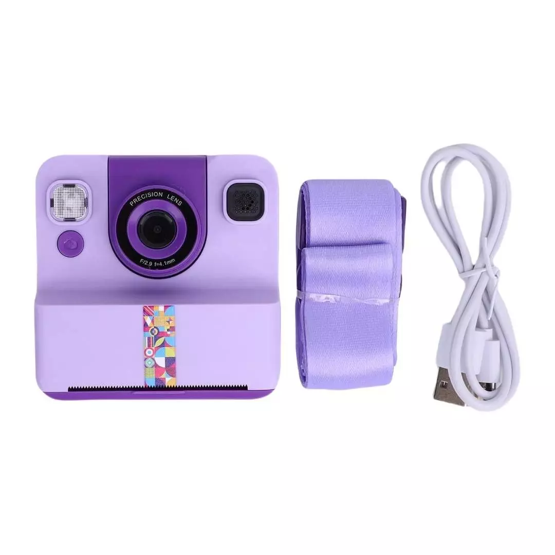 Camara Instantanea Infantil Selfie Soligor Lila-3
