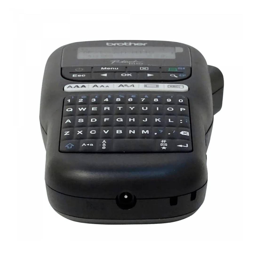 Rotuladora Portatil Brother PT-H110, Negro-2