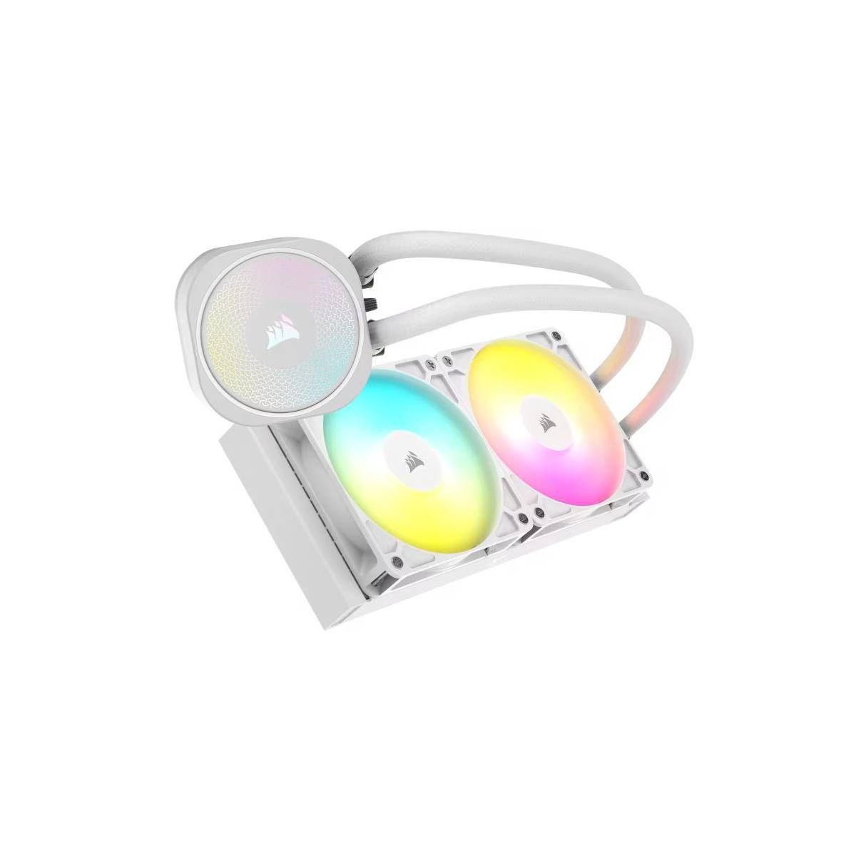 Refrigeración Líquida Corsair NAUTILUS 240 RS ARGB, blanco-3