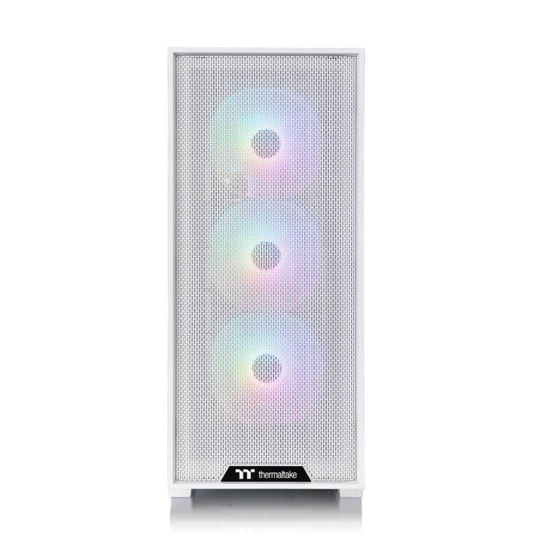 Gabinete + Fuente Thermaltake H390 TG ARGB C+P (750W) Snow-3