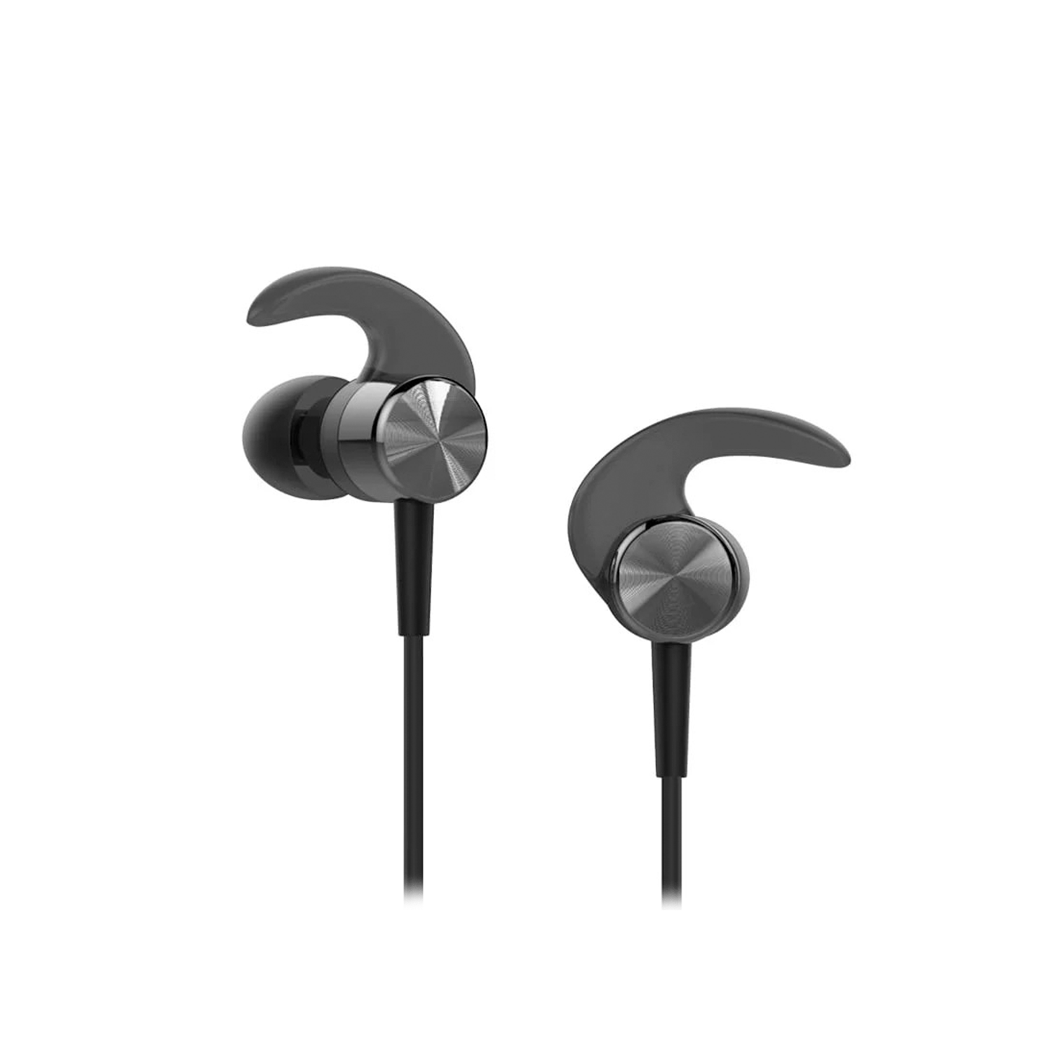 Audífono In-Ear HP DHH-3114 Metalico Negro  Jack 3.5mm-0