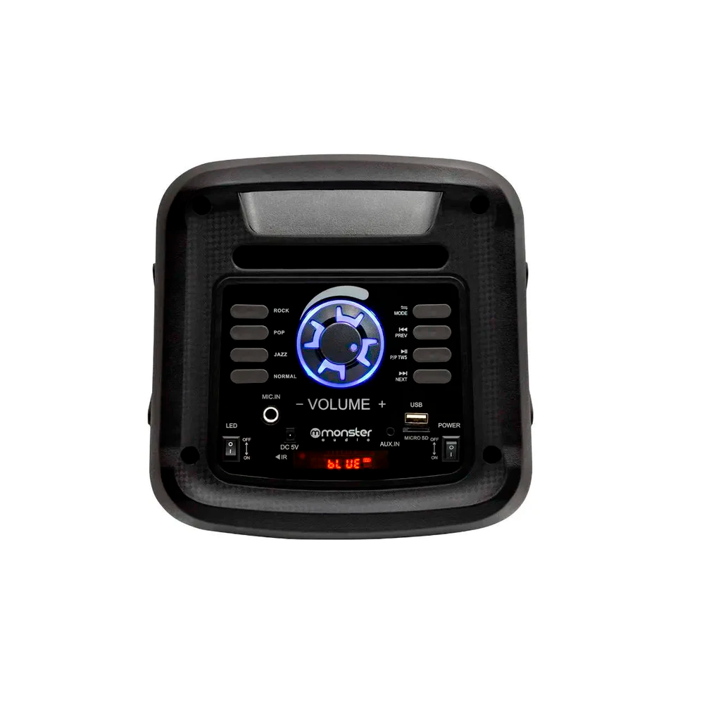 Parlante Karaoke Monster Audio 849BK Doble 6 7000W-1