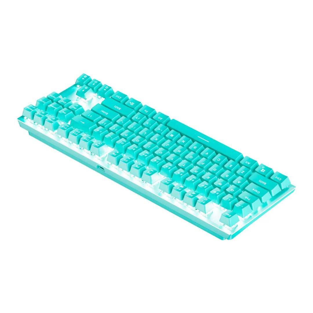 Teclado Fantech MK856 MAXFIT87 Mint Esp Sw RED-2