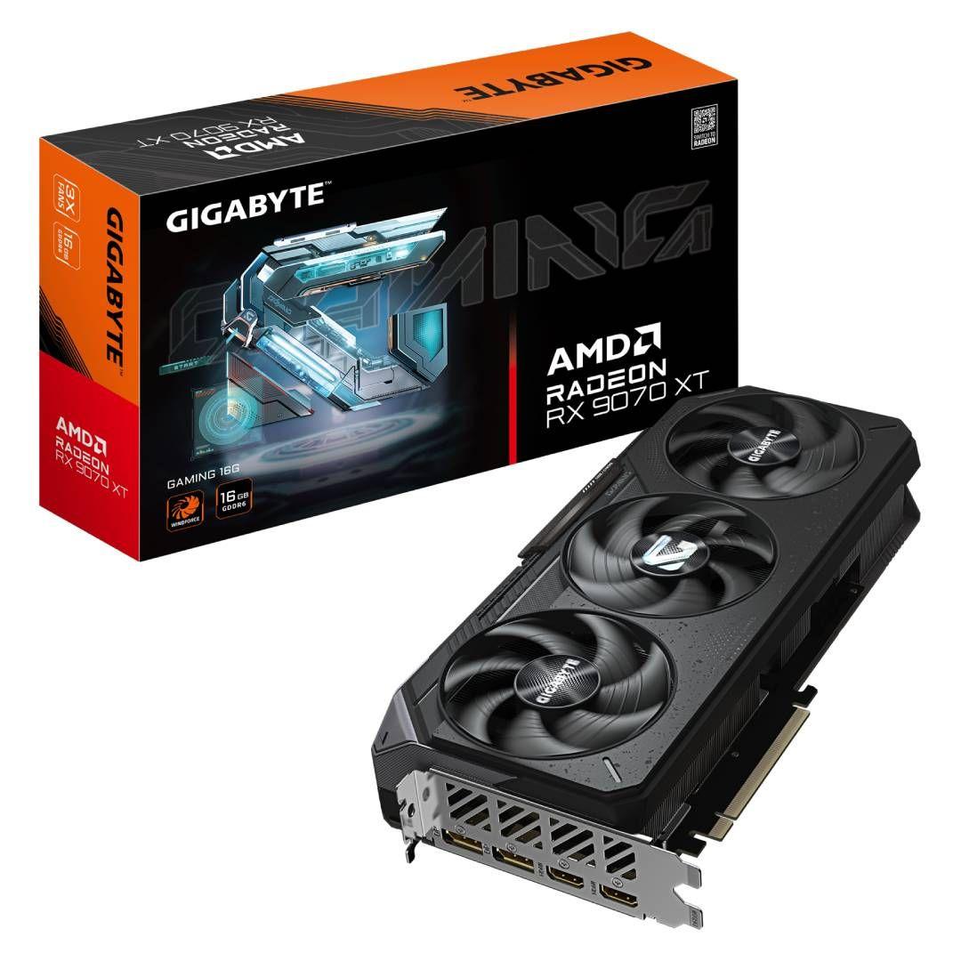 Tarjeta Grafica Gigabyte Radeon RX 9070 XT Gaming 16GB GDDR6-0
