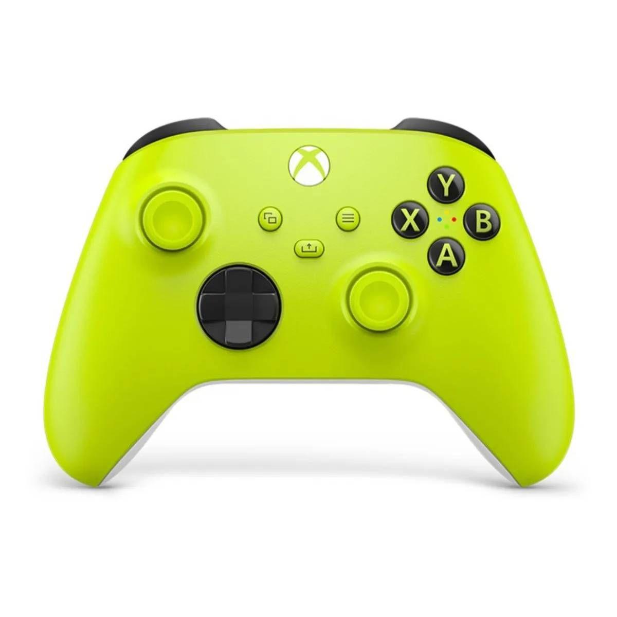 Control Joystick Xbox Amarillo Electric Volt Inalámbrico-0