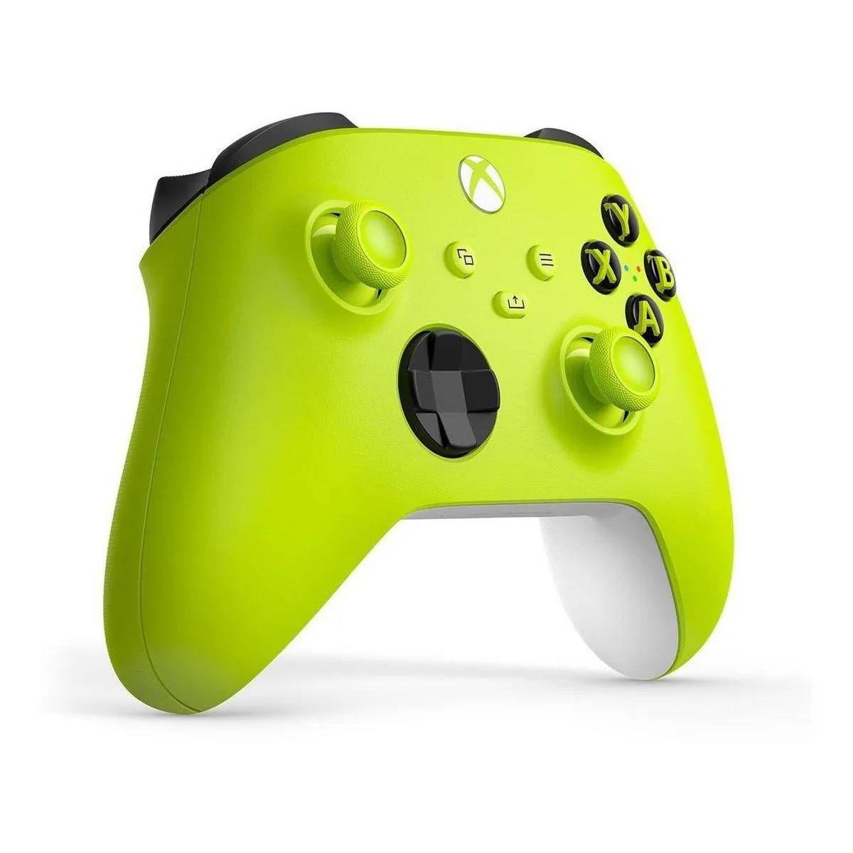 Control Joystick Xbox Amarillo Electric Volt Inalámbrico-1