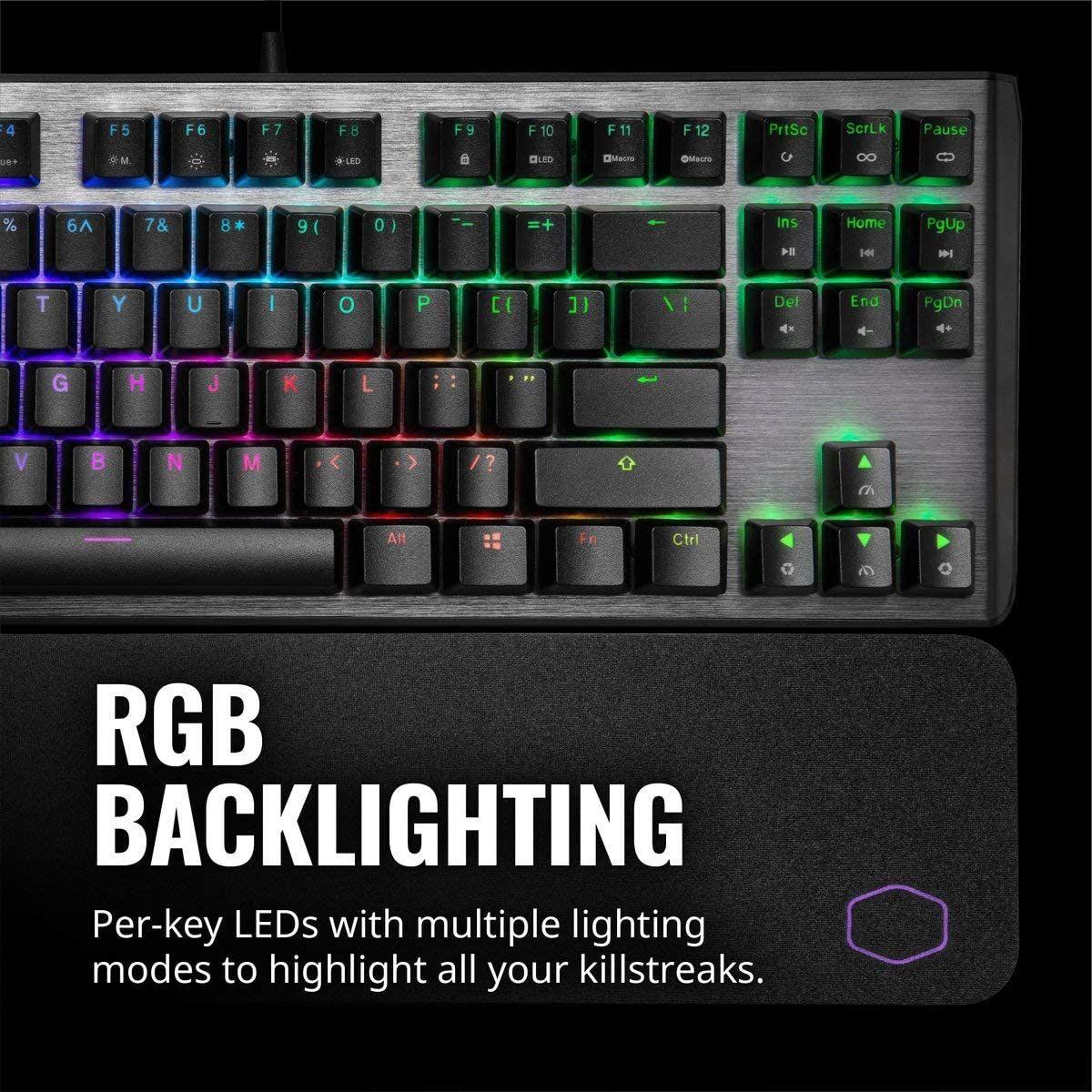Teclado Gamer Cooler Master CK530 V2 Switch Red Ingles-5