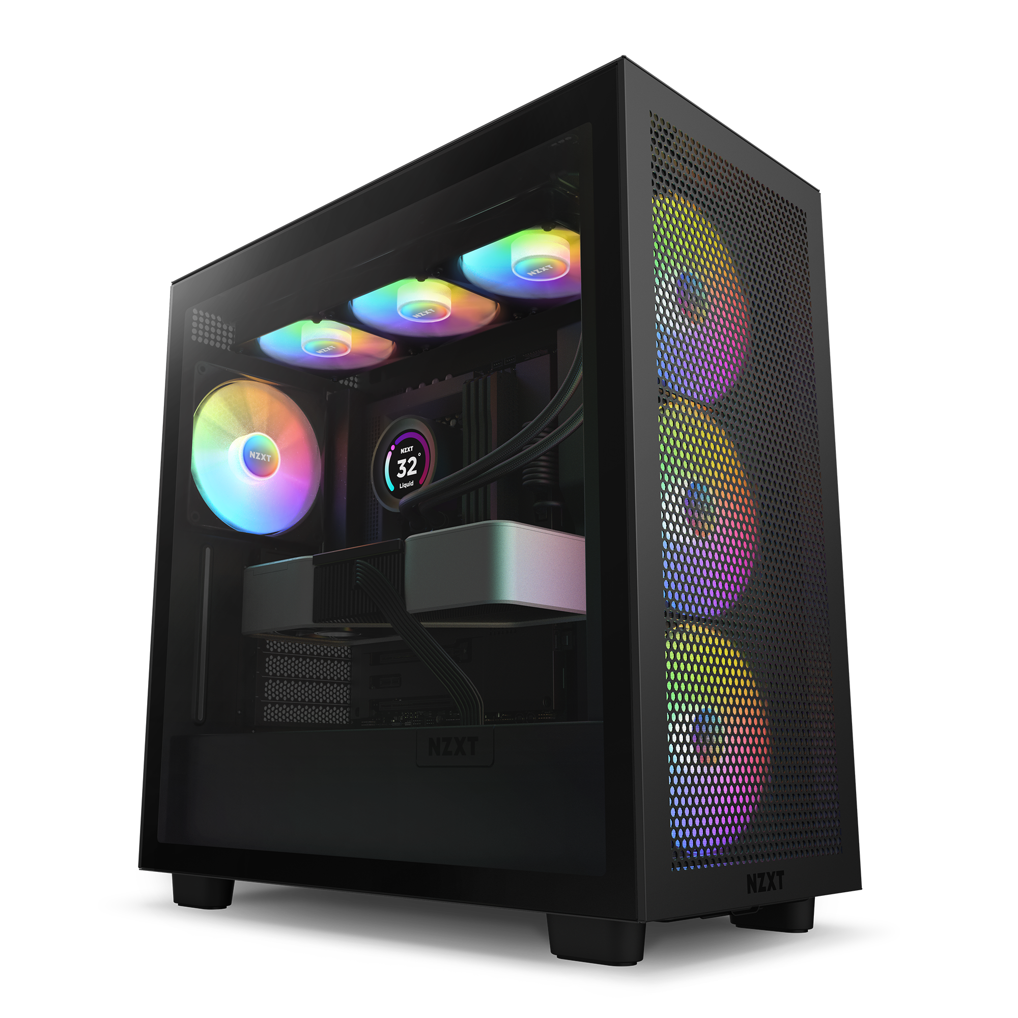 Gabinete NZXT H Series H7 Flow RGB 2023 Edition ATX-0