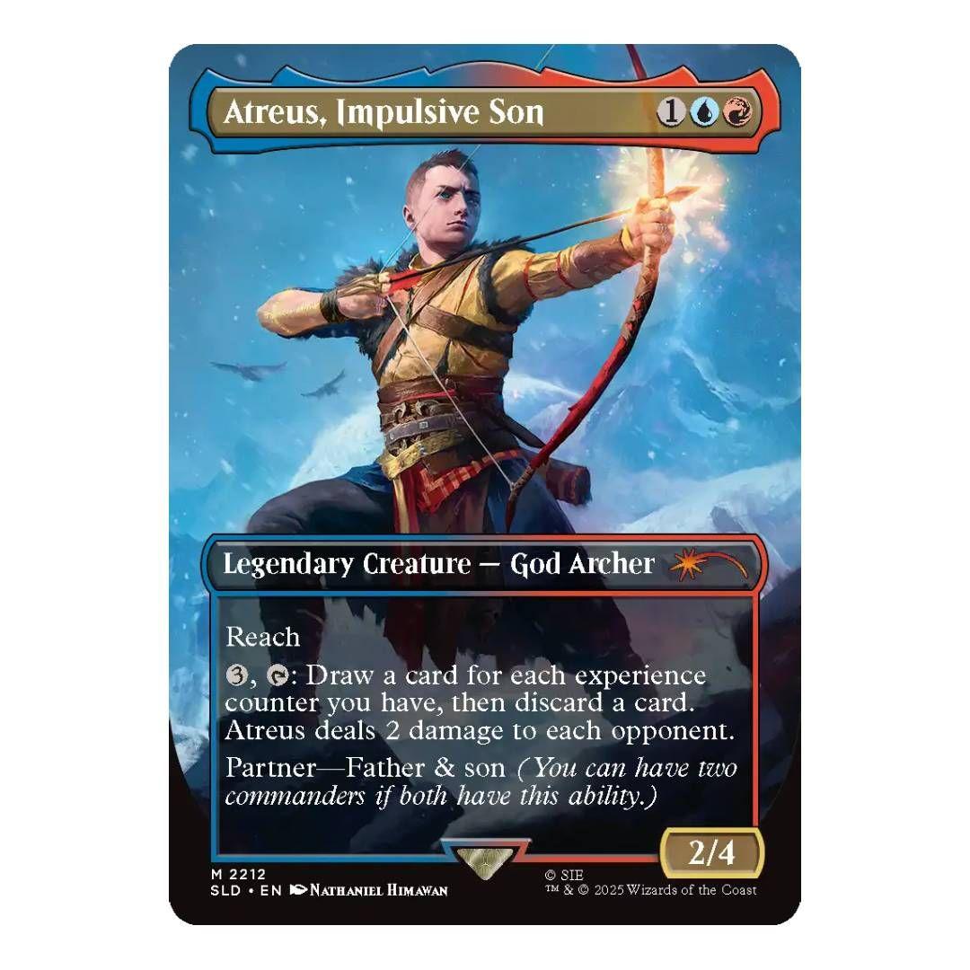 MTG: Secret Lair God of War: Redemption-2