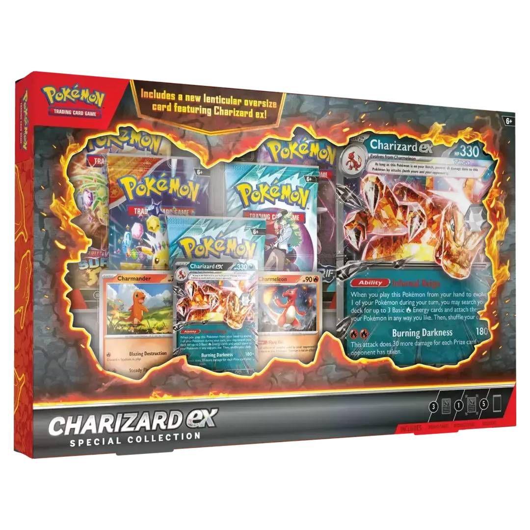 Pokémon TCG: Charizard Ex Special Collection Ingles-0
