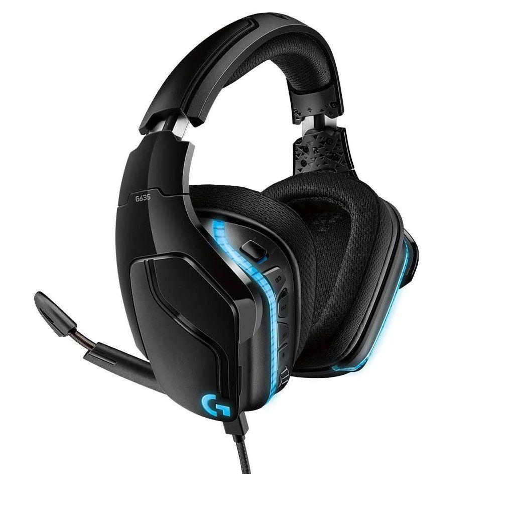 Audífonos Gamer Logitech G635 7.1 RGB USB-0