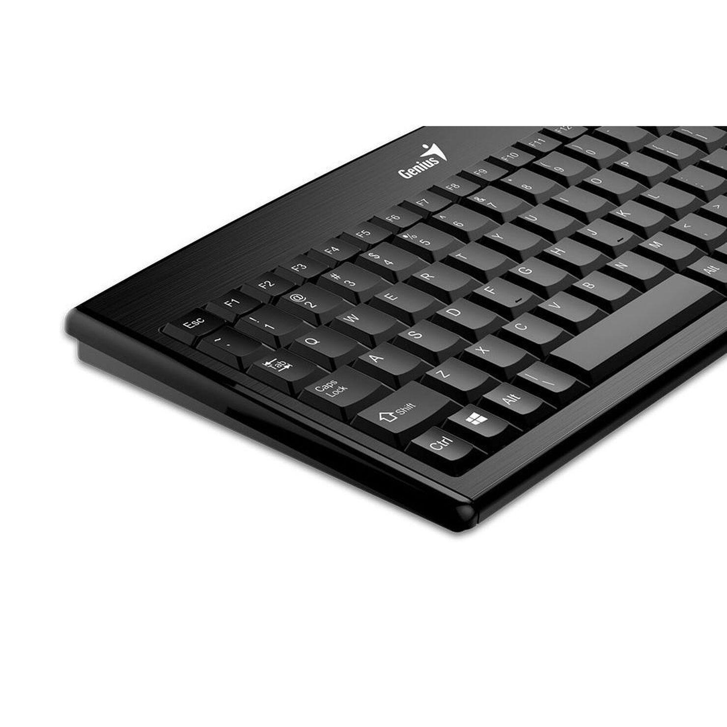 Teclado Mini Genius Luxemate 100 USB Compacto Negro-1