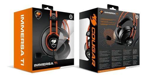 Audifonos Gamer Cougar Immersa Ti Pc Ps4 Xbox Switch 3.5mm-3