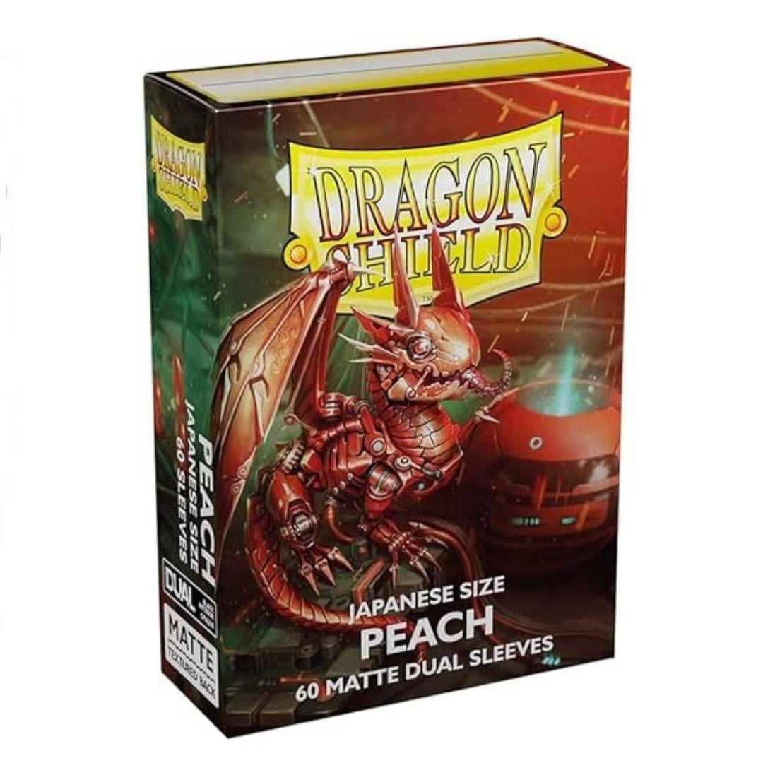 Protector Dragon Shield DUAL - Matte Peach Japanese 60-1