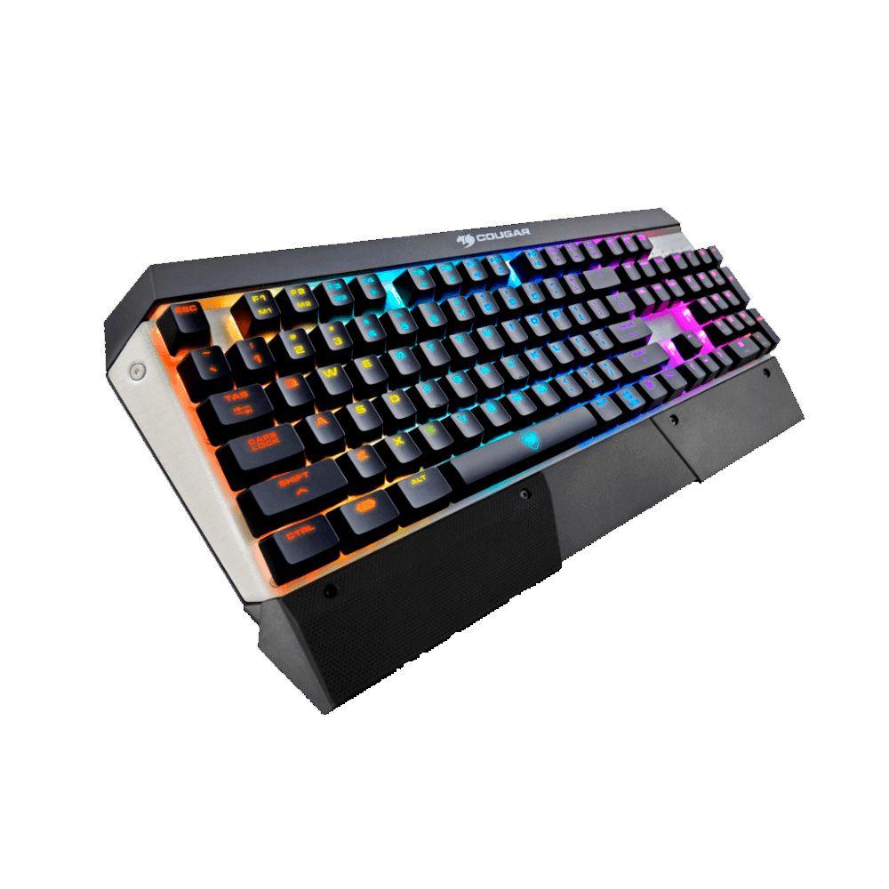 Teclado Mecanico Cougar ATTACX X3 RGB SW Cherry MX-1