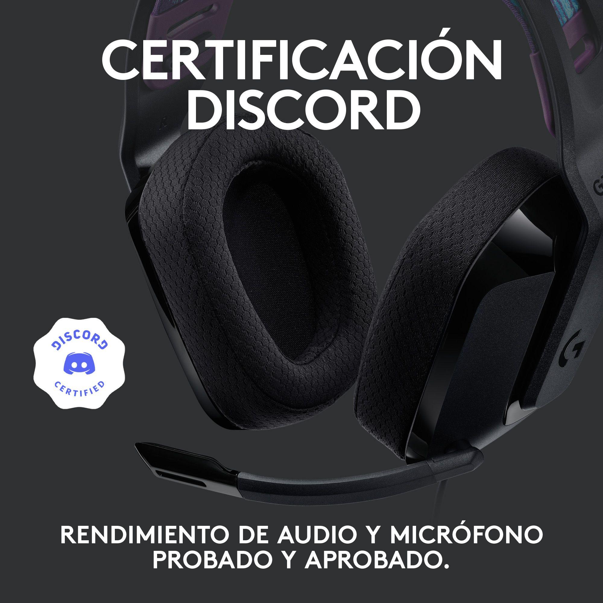 Audifonos Gamer Logitech G535 Inalambricos Negros-2