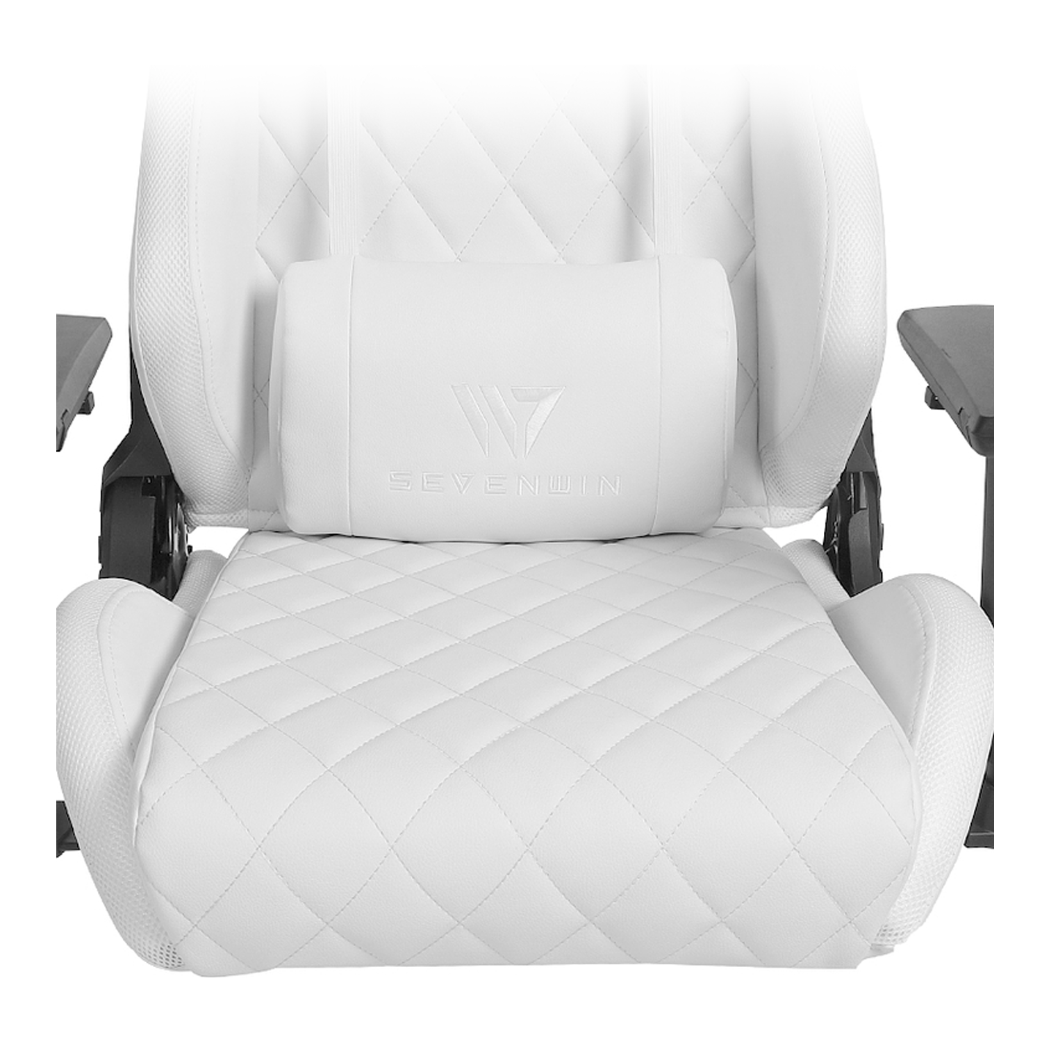 Silla Gamer Sevenwin Spectrum White Reclinable RGB-3