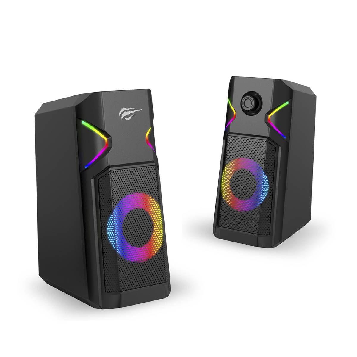 Parlantes Gamer Gamenote SK201 RGB 2.1 Jack 3.5mm-1